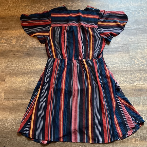 Wrap Mini Dress | Academia - Picture 4 of 7